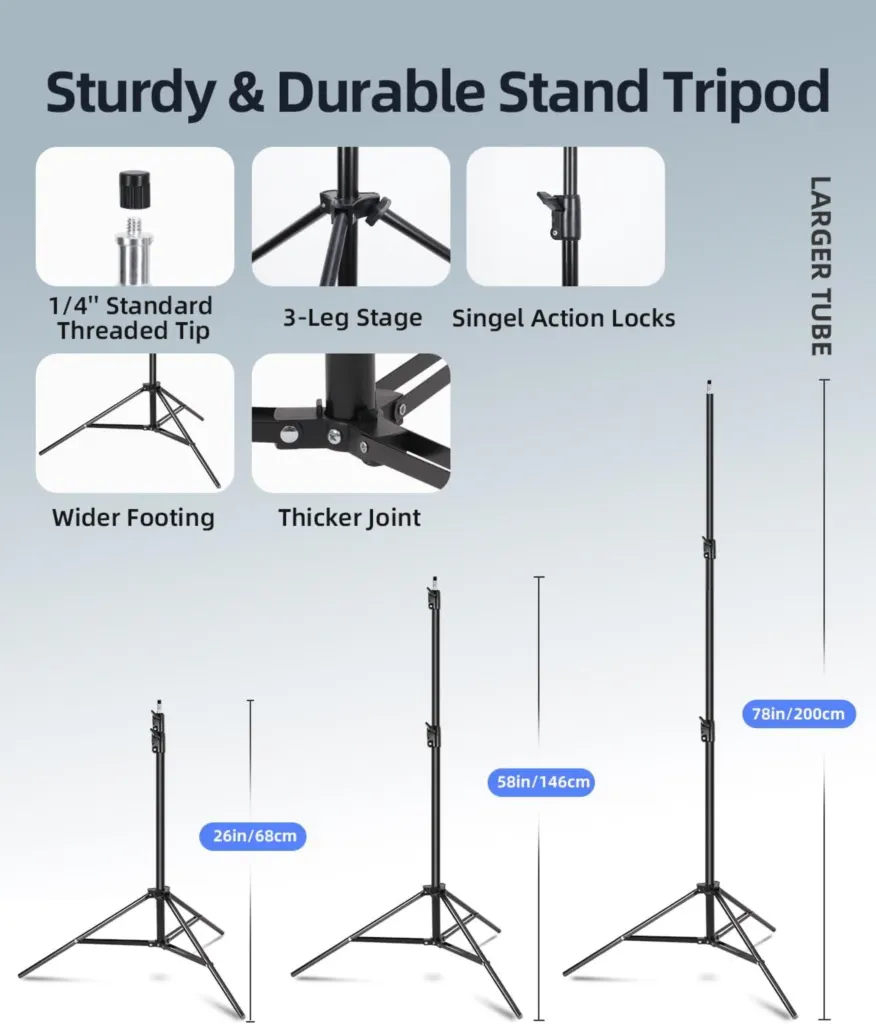Skytex Softbox Lighting Kit (2-Pack) - 20x28in, 135W 5500K for Photography & Video​